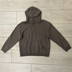 H&M Men's Dark Brown Hoodie